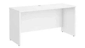Stand-Alone Desk Shells Bush Furnishings 60in W x 24in D Credenza Desk