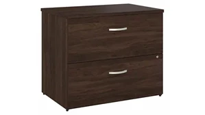 Lateral File Cabinets Bush Furnishings Lateral File Cabinet - Assembled