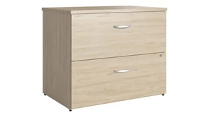 Lateral File Cabinets Bush Furnishings Lateral File Cabinet - Assembled