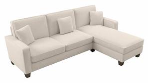 Sectional Sofas Bush Furniture 102in W Sectional Couch with Reversible Chaise Lounge