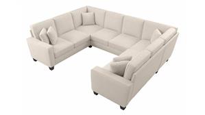 Sectional Sofas Bush Furniture 113in W U-Shaped Sectional Couch