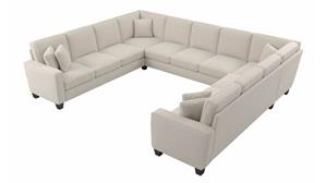 Sectional Sofas Bush Furniture 137in W U-Shaped Sectional Couch