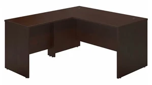 L Shaped Desk Shells Bush Furniture 60in W x 30in D Desk Shell with 36in W Return