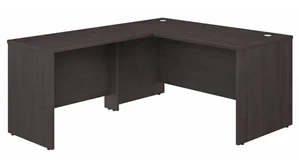 L Shaped Desk Shells Bush Furnishings 60in W x 30in D L-Shaped Desk with 42in W Return