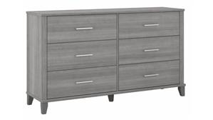Dressers Bush Furniture 6 Drawer Dresser