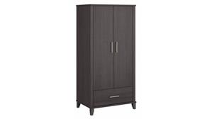 Wardrobe Armoires Bush Furniture Large Armoire Cabinet