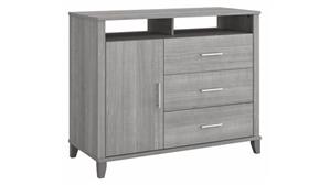 Dressers Bush Furniture 3 Drawer Dresser and Bedroom TV Stand