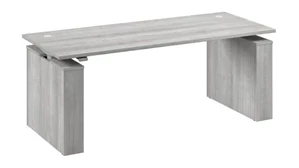 Adjustable Height Desks & Tables Bush 72in W Electric Height Adjustable Standing Desk