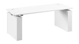 Adjustable Height Desks & Tables Bush 72in W Electric Height Adjustable Standing Desk