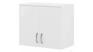 Low Storage Cabinets Bush Wall Cabinet with Doors and Shelves
