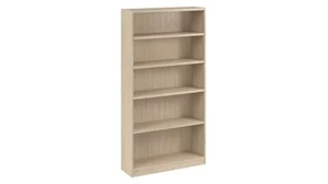 Standard Bookcases Bush Tall 5 Shelf Bookcase