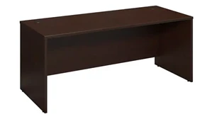 Stand-Alone Desk Shells Bush Furnishings 72in W x 30in D Desk Shell