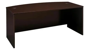 Executive Desks Bush Furniture 72in Bow Front Desk Shell