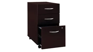 Mobile File Cabinets Bush Furniture 3 Drawer Mobile Vertical File (Assembled)
