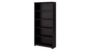 Standard Bookcases Bush Furnishings 5 Shelf Bookcase