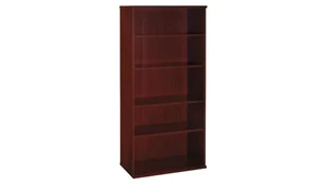 Standard Bookcases Bush Open Double Bookcase