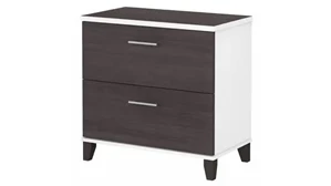 Lateral File Cabinets Bush Furnishings 2 Drawer Lateral File Cabinet