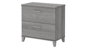 File Cabinets Lateral Bush 2 Drawer Lateral File Cabinet