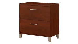 Lateral File Cabinets Bush Furnishings 2 Drawer Lateral File