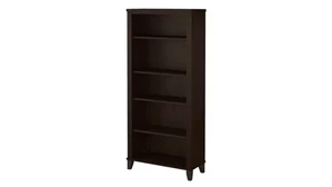Standard Bookcases Bush Tall 5 Shelf Bookcase