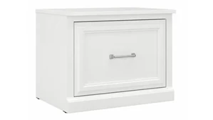 Benches Bush Furniture 24in W Small Shoe Bench with Drawer