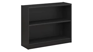 Low Bookcases Bush Furnishings 2 Shelf Bookcase