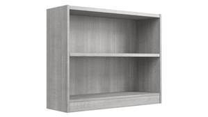 Low Bookcases Bush Furniture Small 2 Shelf Bookcase