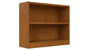 Low Bookcases Bush Furnishings 2 Shelf Bookcase