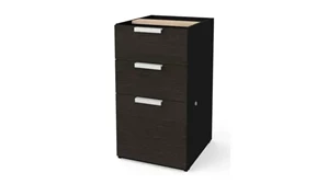 Vertical File Cabinets Bestar Pedestal File Cabinet