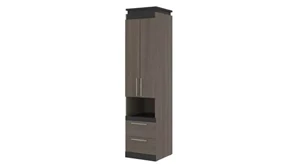 Storage Cabinets Bestar Office Furniture 20in W Storage Cabinet with Pull-Out Shelf