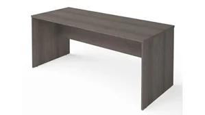 Stand-Alone Desk Shells Bestar 72in W Desk Shell