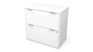 Lateral File Cabinets Bestar 30in W Lateral File Cabinet