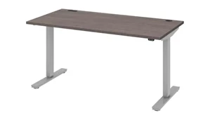 Standing Desks - Electronically Adjustable Bestar 60in W x 30in D Standing Desk