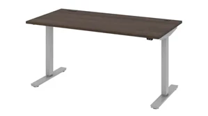 Standing Desks - Electronically Adjustable Bestar 60in W x 30in D Standing Desk
