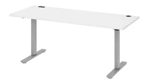 Standing Desks - Electronically Adjustable Bestar 6ft W x 30” D Standing Desk