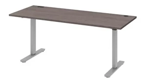 Standing Desks - Electronically Adjustable Bestar 6ft W x 30” D Standing Desk