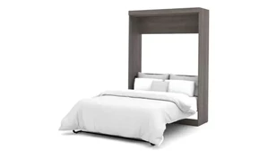 Murphy Beds - Full Bestar Office Furniture 59in W Full Murphy Wall Bed