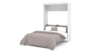 Murphy Beds - Full Bestar Office Furniture 59in W Full Murphy Wall Bed