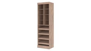 Closet Storage & Organizers Bestar Office Furniture 25in W Closet Organizer