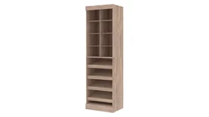 Closet Storage & Organizers Bestar Office Furniture 25in W Closet Organizer