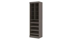 Closet Storage & Organizers Bestar Office Furniture 25in W Closet Organizer