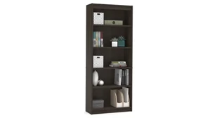 Standard Bookcases Bestar 5 Shelf Bookcase