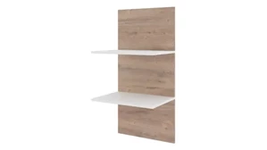 Shelving Bestar Office Furniture 20in W Set of Floating Shelves