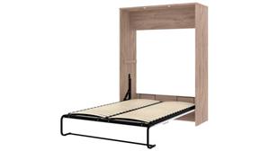 Murphy Beds - Full Bestar Office Furniture 60in W Full Murphy Bed