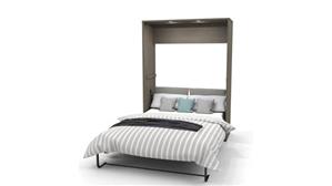 Murphy Beds - Full Bestar Office Furniture 60in W  Full Murphy Bed