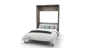 Murphy Beds - Full Bestar Office Furniture 60in W Full Murphy Bed