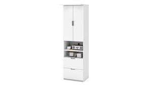 Closet Storage & Organizers Bestar Office Furniture 24in W Storage Cabinet with 2 Drawers