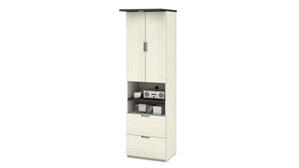Closet Storage & Organizers Bestar Office Furniture 24in W Storage Cabinet with 2 Drawers