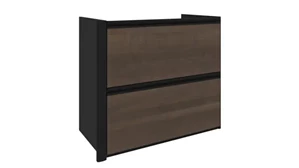 Lateral File Cabinets Bestar Oversized Pedestal