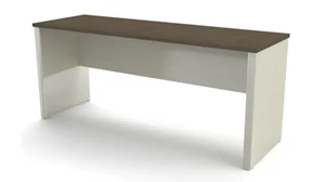 Stand-Alone Desk Shells Bestar Credenza Shell